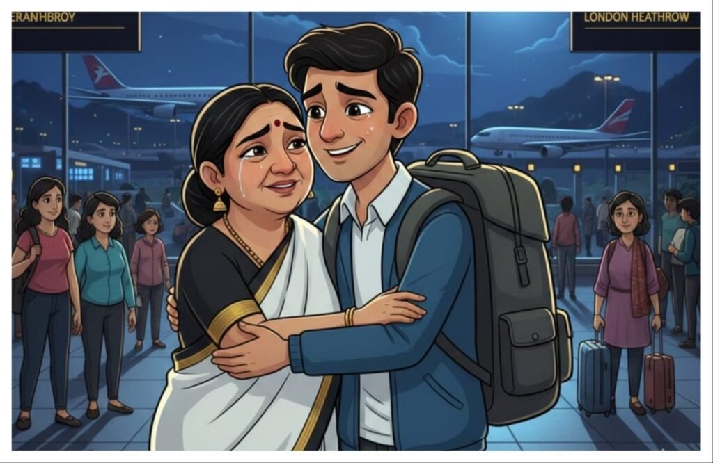 अवांतर, मराठीआर्टिकल, मराठीलेख, मराठीकथा, कथाकहाणी, मी मराठी, अभिजात मराठी, परदेशी शिक्षण, आई मुलगा, खंबीर मनाची आई, पिता कन्या, सासरा सून, मुलाचे उच्च शिक्षण,